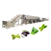 Máquina de secagem de bolhas de limpeza de material SUS 304 personalizada para frutas e legumes