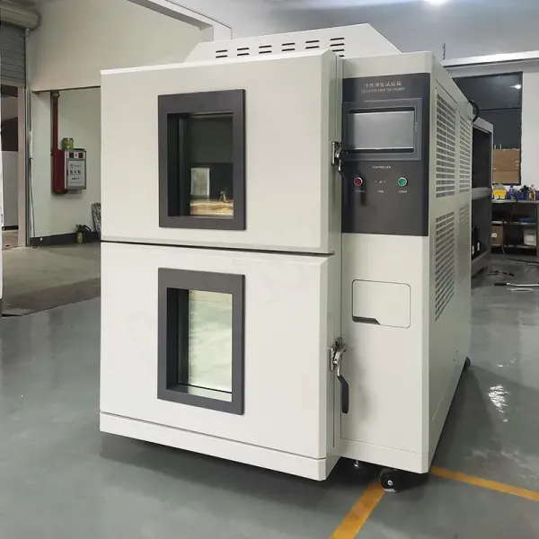 High-Responsiveness Three Box Air Cooled Water Cooled Thermal Shock Testing Chamber for Environmental Testing