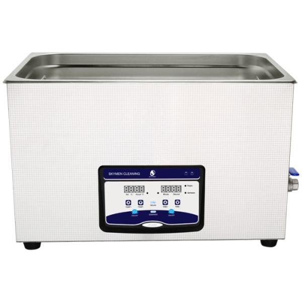 Limpeza completa do instrumento do laboratório do líquido de limpeza ultrassônico quieto de aço inoxidável de Benchtop