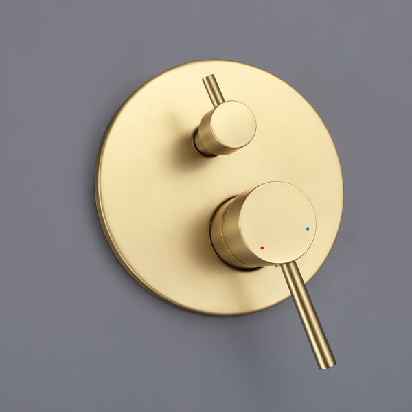 Faucets ливня Bathroom держателя потолка душ 12 дюймов с Handheld золотом