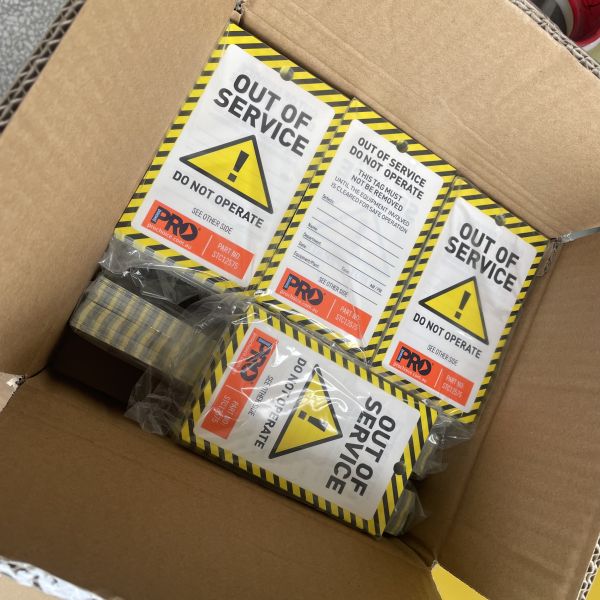 Etiqueta de plástico de impresión de doble cara de PVC resistente al agua etiqueta duradera para la industria