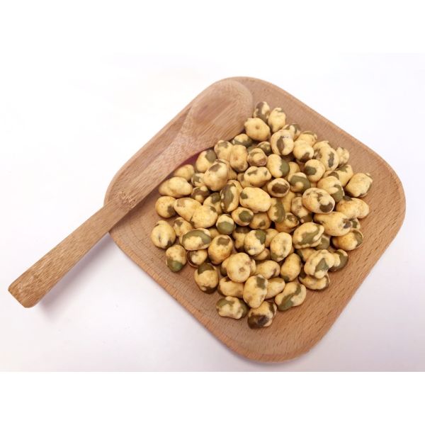 Casse-croûte enduits naturels de soja, casse-croûte de haricots verts de saveur