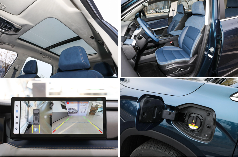 Driving Comfort Electric Car RL9 Big Capacity SUV Range Up To 380Km
