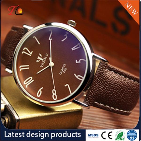 Wholesale PU Watch Round Dial Alloy Case Quartz Watch Fashion Watch Concise Style PU Strap Elegant Style
