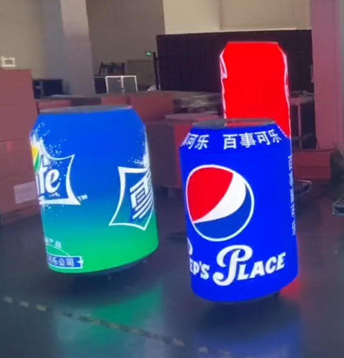 GOB P1.86mm Refrigerated Can LED Display with 50L Refrigeration and 3840Hz Refresh Rate for High-Def Visuals