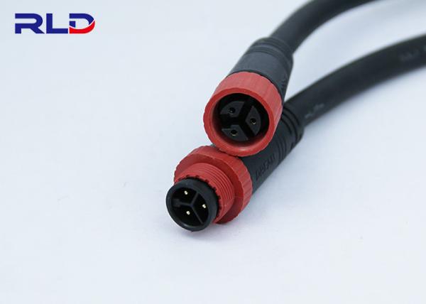 M15 Waterproof Outdoor Lighting Connectors 2 3 Pin IP68 Connector