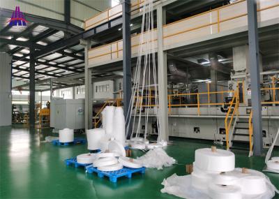 Tela não tecida do spunbond da máquina de embalagem SSS da tela de tecelagem não do spunbond de S que faz o equipamento