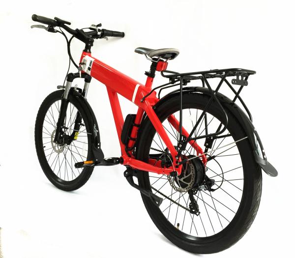 Colorful 350W Electric City Bike With Panasonic Lithium Battery