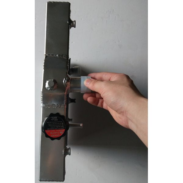 Mt Aluminium Car Radiators Full Aluminum Radiator Pa 350*348*36 Mm