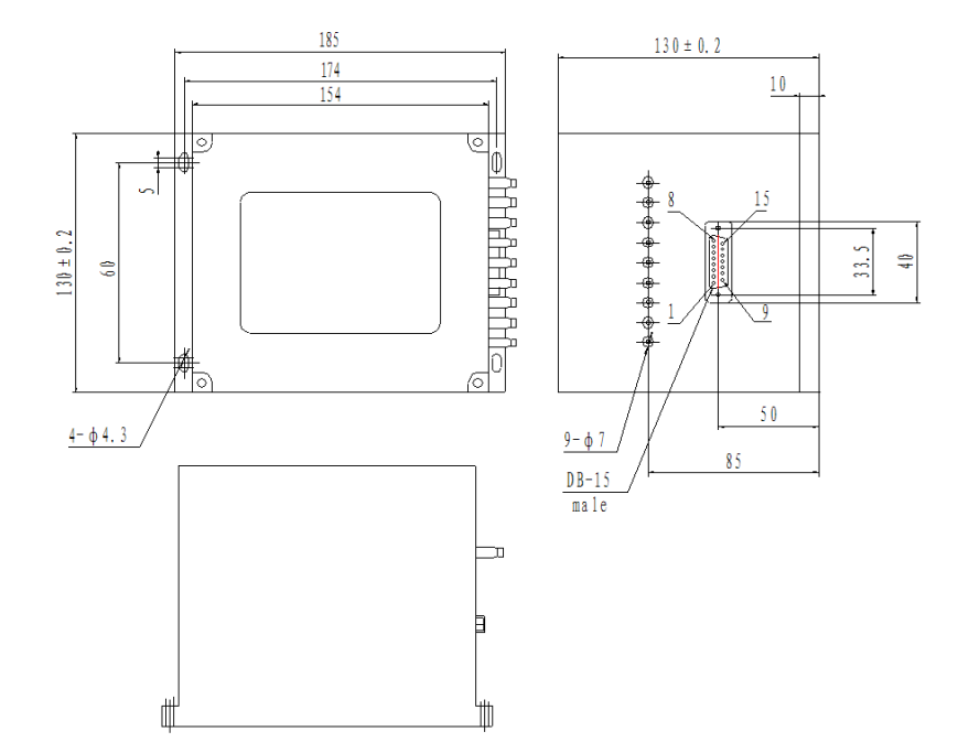 1×N Optical Switch  for Testing of Fiber, Optical Component, More Than 128 Channels.1x16 1x32 1x64 1x128