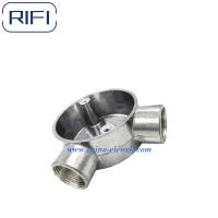 Boîte de jonction en aluminium GI Angle de 20 mm, 25 mm, 32 mm Connectez le tuyau de conduit GI