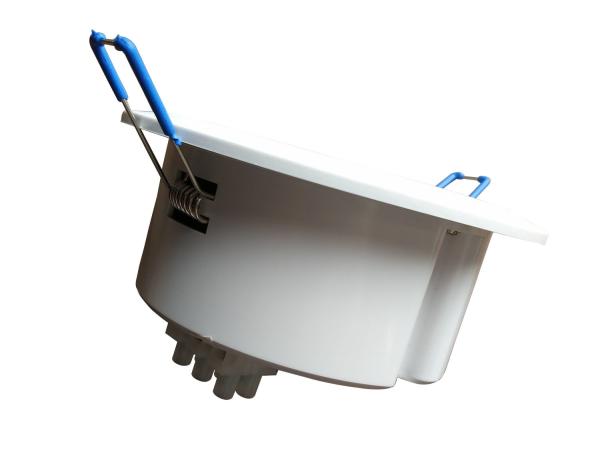 Recessed LED Emergency Ceiling Light 3.6V NiCd Battery