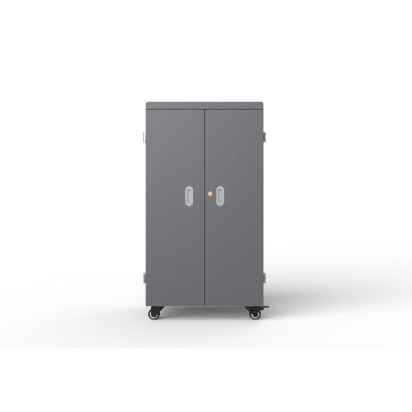 64 Ports Big Capacity USB Charging Cart with 100-250V Input Voltage and 5V 2A Output for Tablets Charging Cabinet