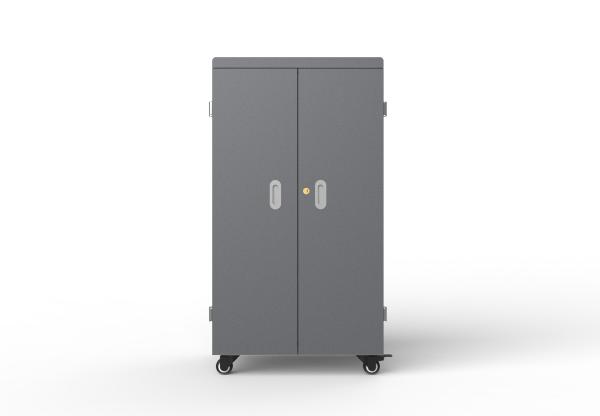 USB Outlet Tablet Charging Cabinet 64 Ports Charging Cart