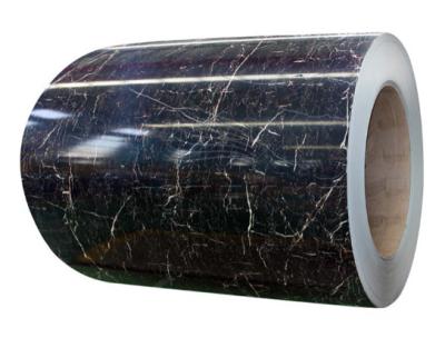 JIS G3321 0.85mm Marble Grain PPGI PPGL Coil HDP Coating
