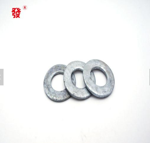 Precision DIN Metal Flat Washers Standard With Zinc Blue Yellow Color