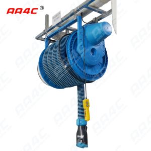 AA4C car exhaust extracting system auto vehicle exhaust hose tumbler with fans system  control customize size