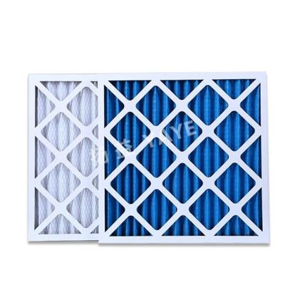 Paper Frame G4 Pleated Panel Filter CE FCC Pleated Pre Filter G3