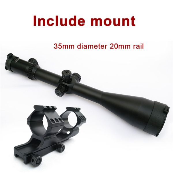 35mm Tube ED Lens Riflescope MIL Reticle Waterproof 4-48x65 Shooting Rifle Scope