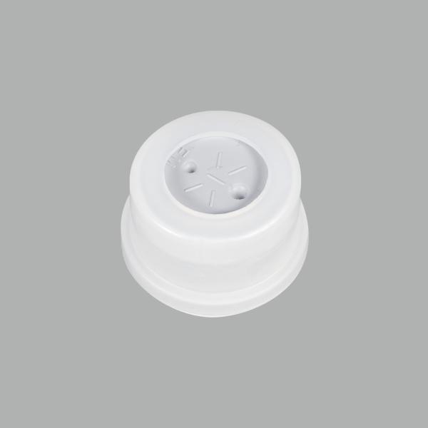 30mm PE Euro Cap Plastic Closure For Medical Infusion Bottle Or Bag Plastic Cap Assembly