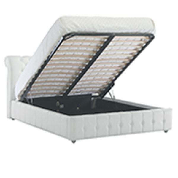 Up-Holstered S Chinese King Platform With Storage A In Crib Confortable Bed
