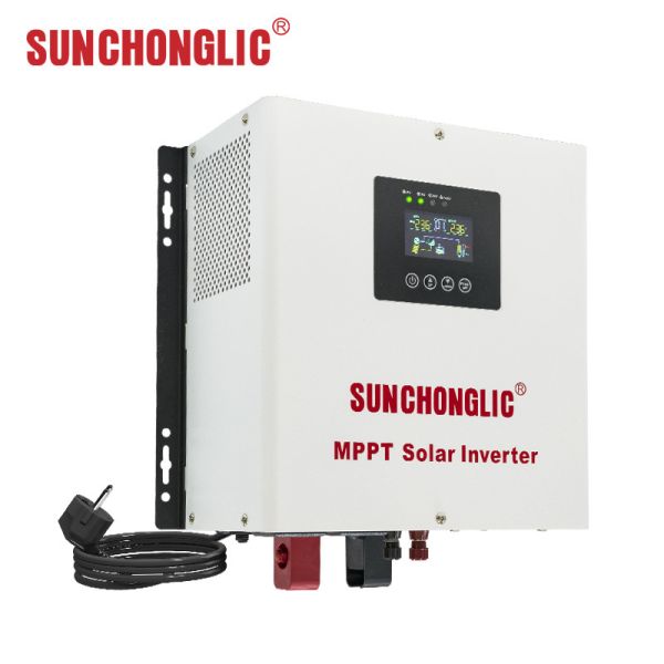 MPPT Solar Inverter 1500VA Pure Sine Wave Off Grid Inverter with Built In Lithium Battery