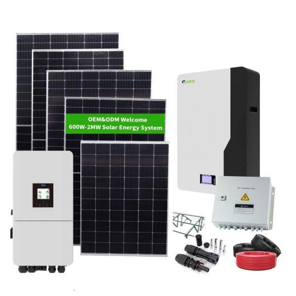 25kw Solar Hybrid Energy System for Home and Commercial Use Complete Solar Home System Kits With Battery and Inverter