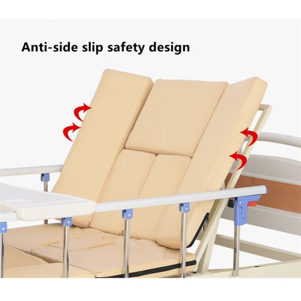 Nursing Adjustable Manual Hospital Bed Back Raising Hospital Style Beds
