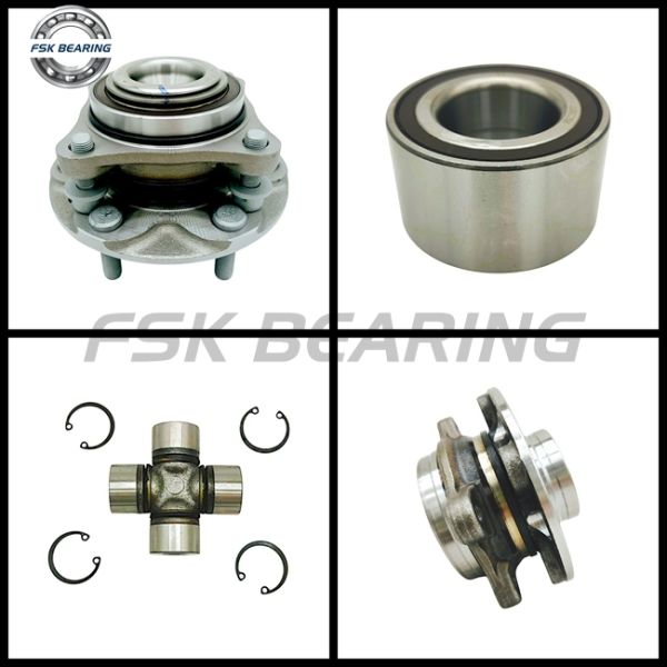 F26-3301210 Hub Unit Rear Wheel Assembly For Jietu Traveler With Gcr15 Chrome Steel And Double Rows