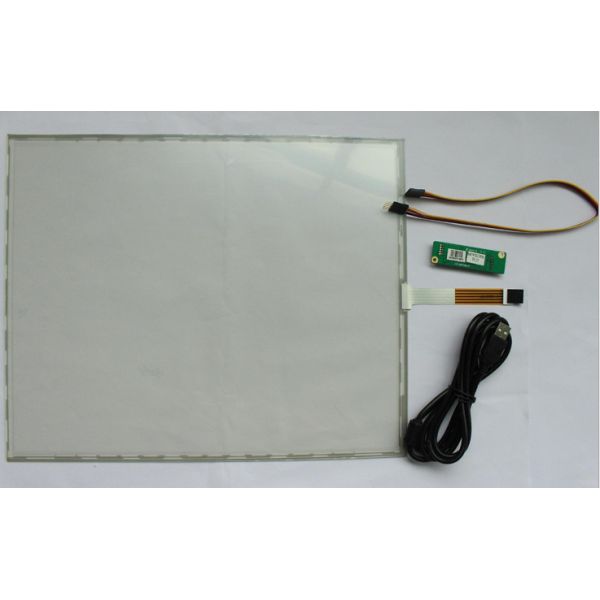 Custom 19 20 21.5 22 inch 5 Wire Resistive RS232 Touch Screen Panel 17 17.3