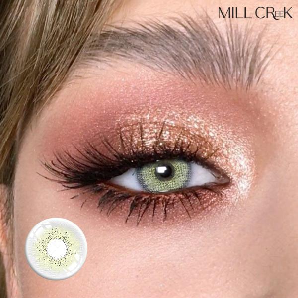 14.2mm Magic himalaya Gray Contact Lens Halloween Prescription Contacts