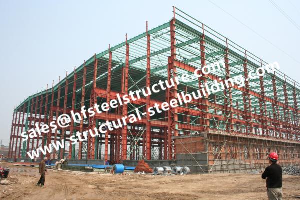 Q345 Customized Light Prefab Steel Buildings Engineering Shed