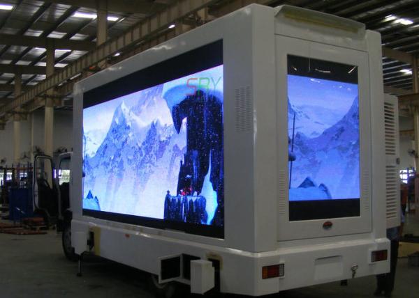 P10 Outside Truck LED Boards Synchronous Programmable LED Electronic Displays