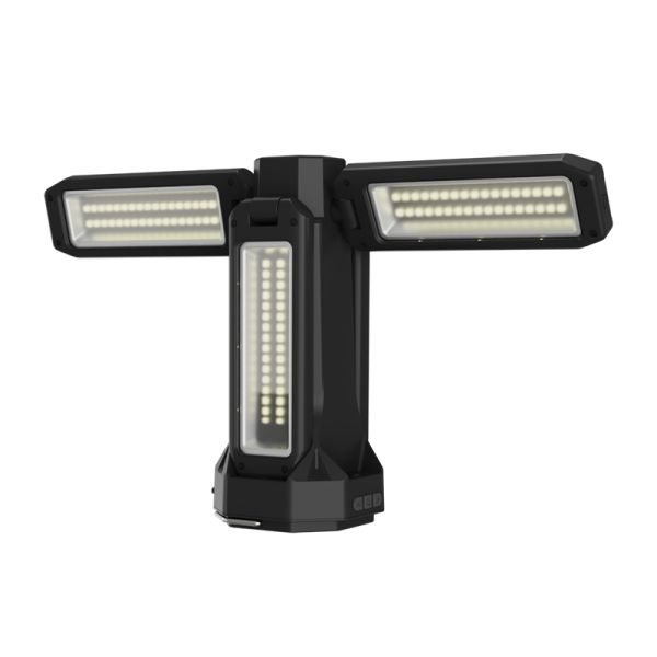 Lighting And Circuitry Design 16000mAh Magnetic Foldable LED Camping Light Four Leaf Lighting Solutions Outdoor Adventures