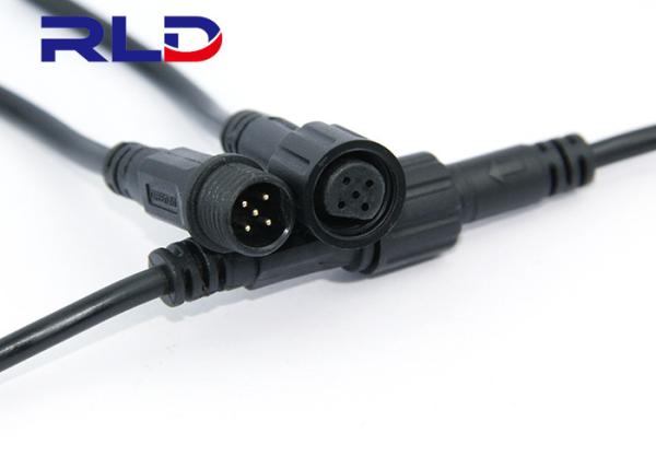 A fêmea masculina 2Pin 5Pin Waterproof o conector do fio do cabo com IP67