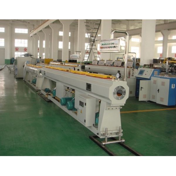 Штрангпресс трубы Hdpe управлением OD250mm 75kw 450kg/H PLC