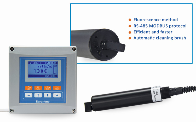 Тестер зеленых водорослей цифров Modbus голубой для анализа качества свежей воды