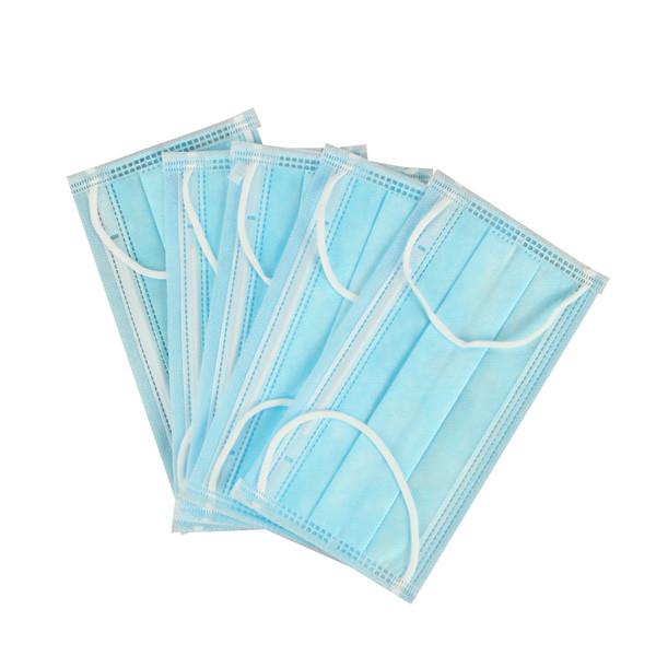 Disposable Medical Face Mask , Dustproof Mouth Cover 3 Ply Safety For Work And Home