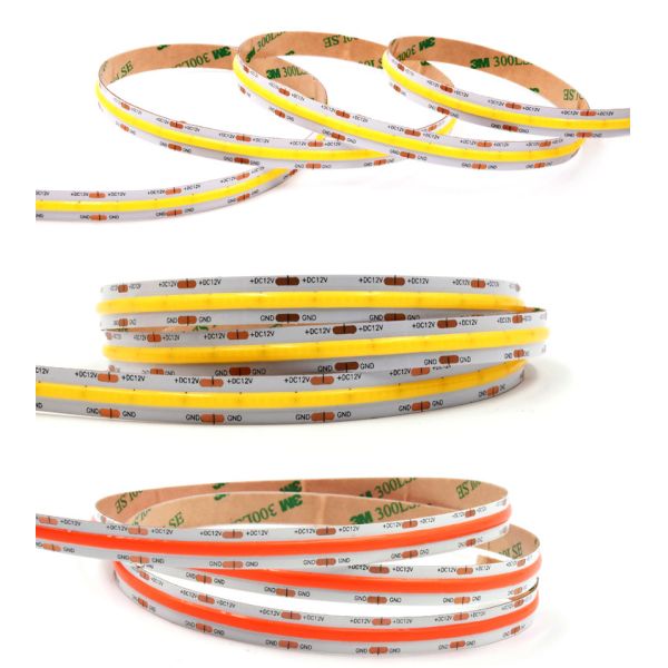 Outdoor Waterproof COB LED Strip Lights IP68 Commercial Grade