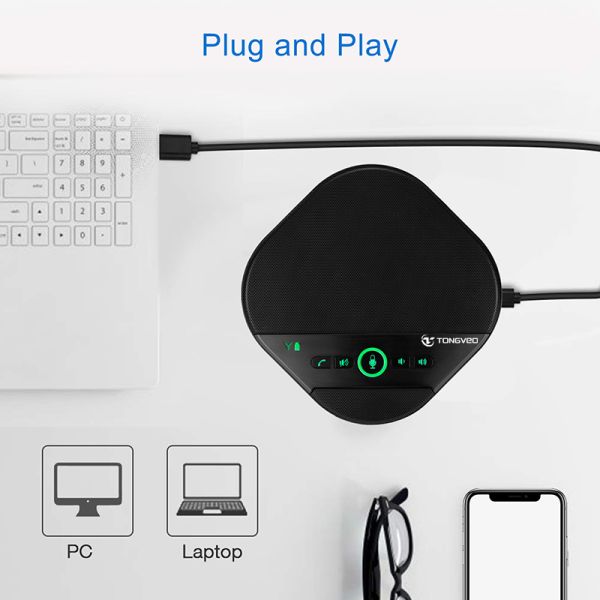 AEC громкоговорителя 65dB конференции 5v 500mA всенаправленный