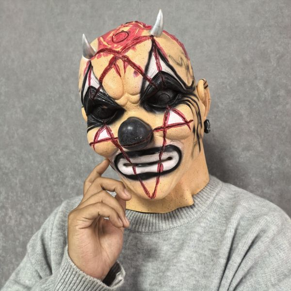 Latex Material Monster Mask One Size Fit Most for Event Planners Halloween Parties Theatrical Shows