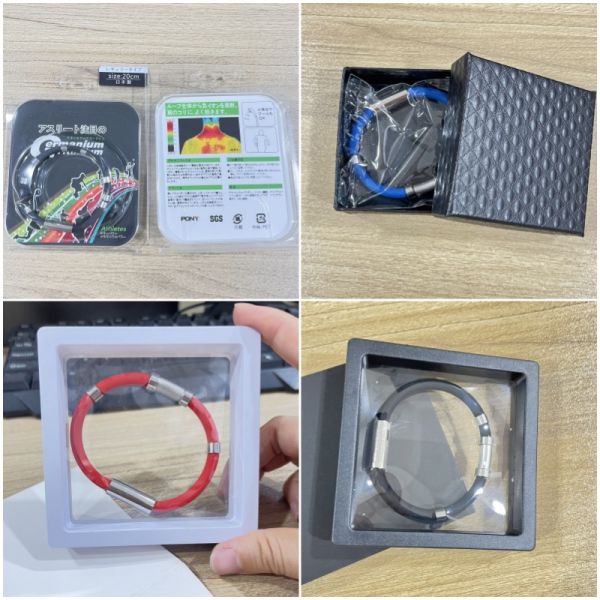 Anti-Static Waterproof Wrist Strap Men's and Women's Negative Ion Silicone Bracelet