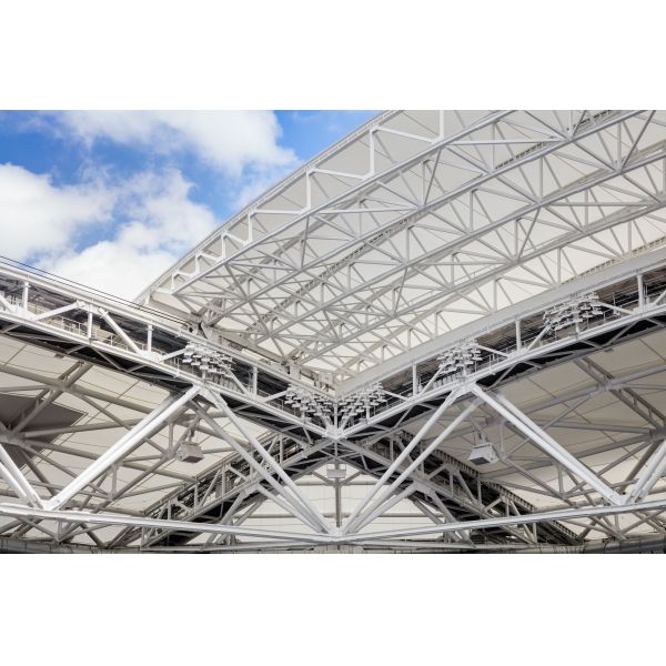 Weather Resistant Steel Structure Truss with Class A Fireproof Rating and Customizable Height 6-50m