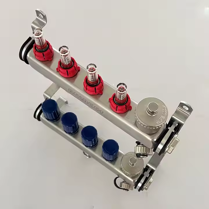 Stainless Steel Hydronic Manifolds for Radiant Floor Heating