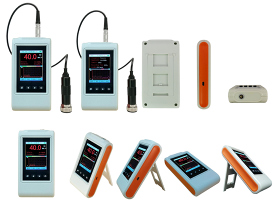 HG-6390 Portable Piezoelectric Acceleration Transducer Vibration Data Collector 