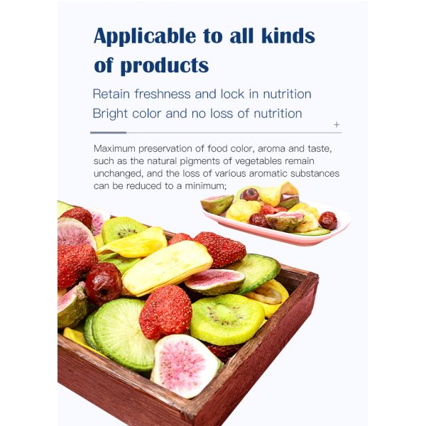 Коммерческий вакуумный морозильный сушильщик для фруктов и овощей