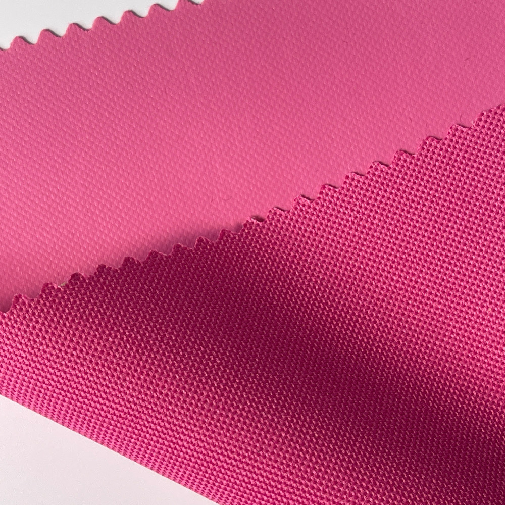 600D Oxford Woven DTY Plain Waterproof PVC Coated Polyester Bag Fabric for Benefit