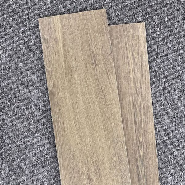 Anti Slip Rough Surface Oak Imitation Wooden Tiles 150*900mm For Living Room
