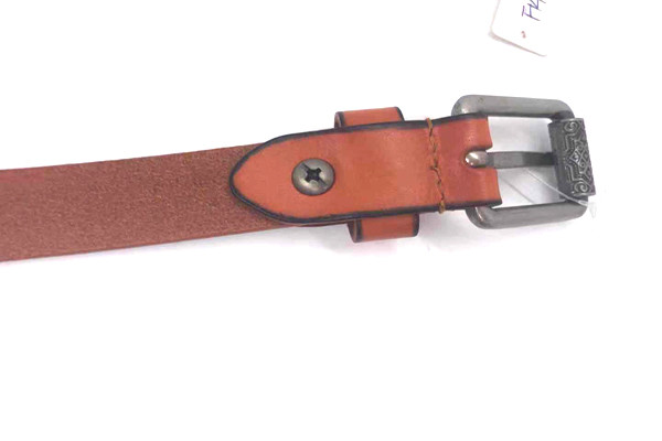Diamond Hollow - Out Women's Fashion Leather Belts With Roller Vintage Buckle /  Ladies Skinny Belts