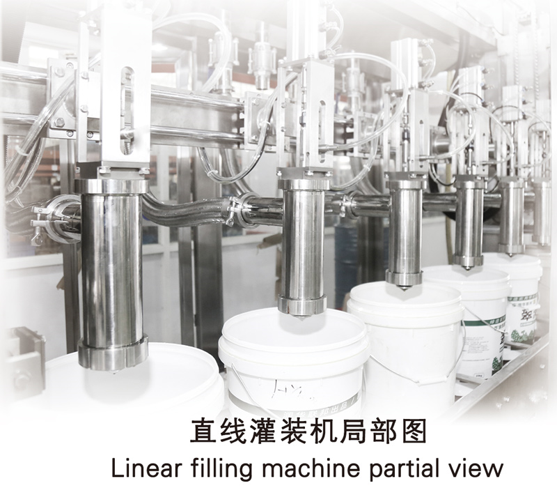 Automatic coating  Filling Machine